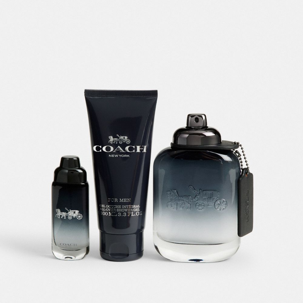 COACH®,Coach For Men Eau De Toilette 3 Piece Gift Set,,Front View