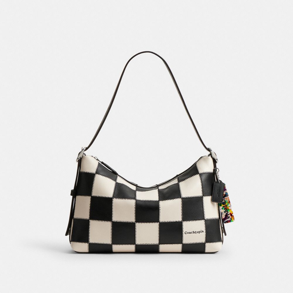 Alter/Ego Shoulder Bag In Checkerboard Upcrafted Leather, ProductTile