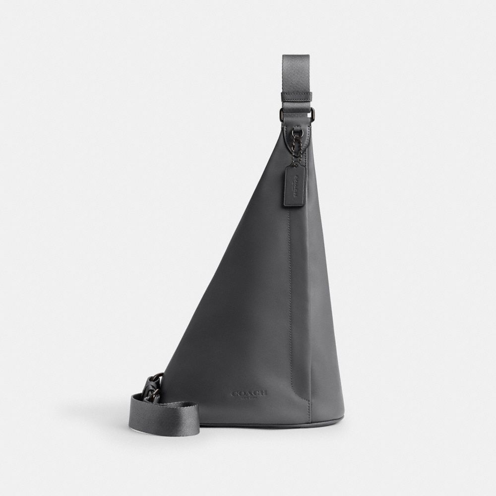 【半額以下】コーチ/COACH トライアングルスリングバッグ 黒 CBF19 Triangle Sling Bag | COACH®