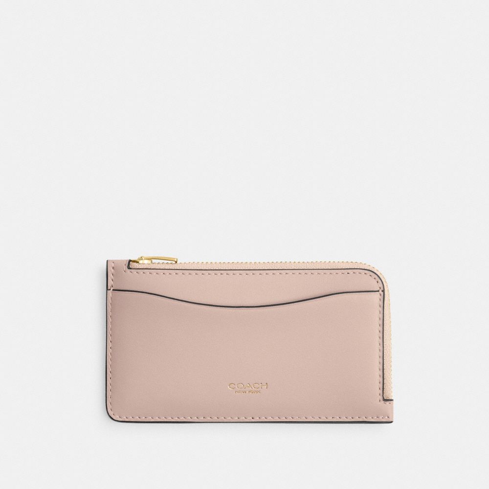 New York Zip Card Case In Colorblock | Wallets | Coach | COACH®