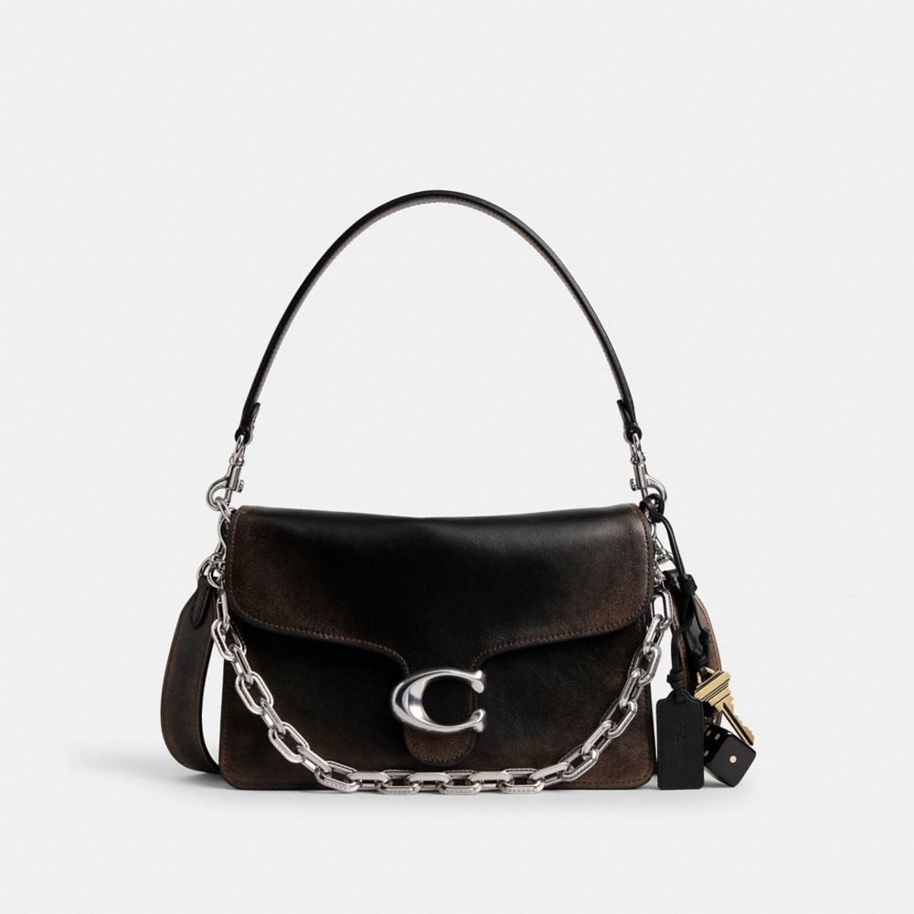 Chain Tabby Shoulder Bag In Loved Leather | Bags | Coach | COACH®