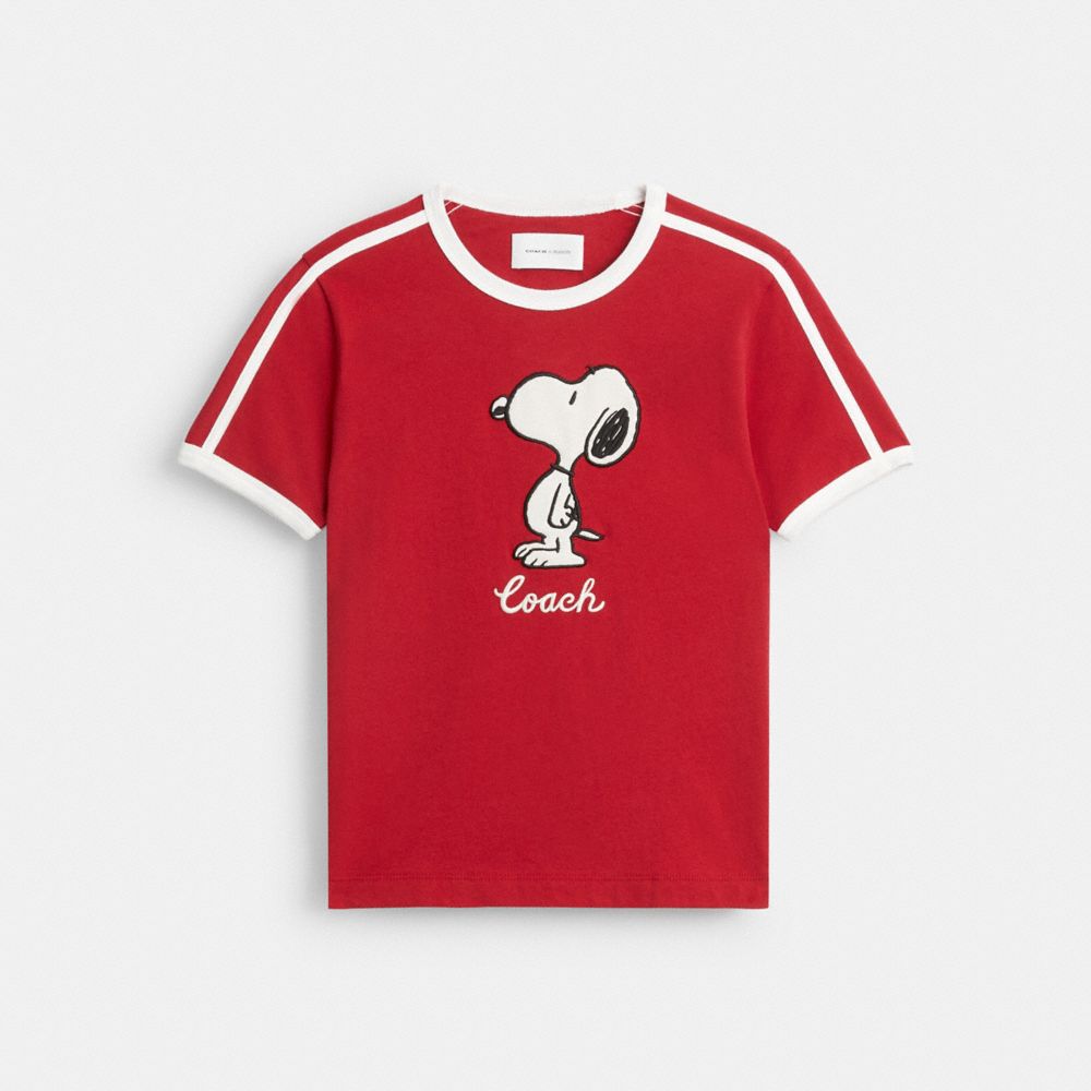 Coach X Peanuts Ringer T Shirt In Organic Cotton, ProductTile