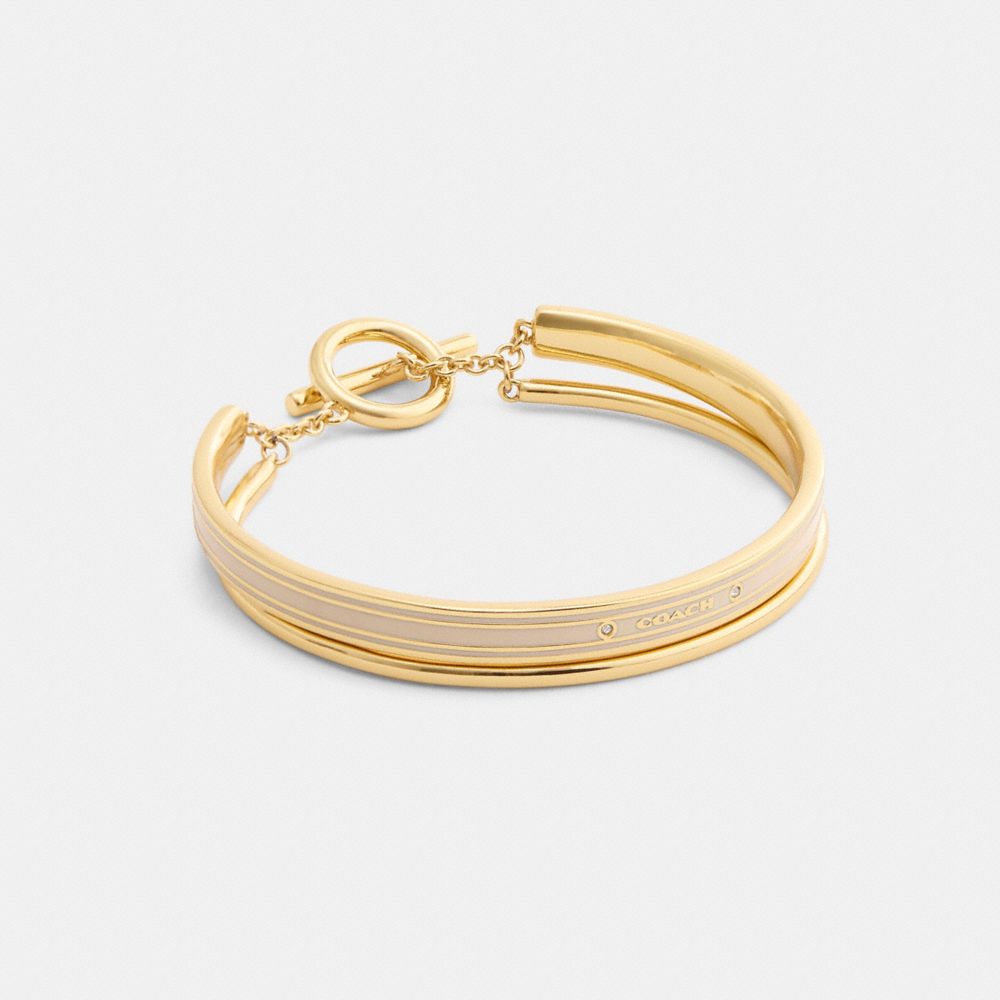 Coach Enamel Double Bangle Bracelet, ProductTile