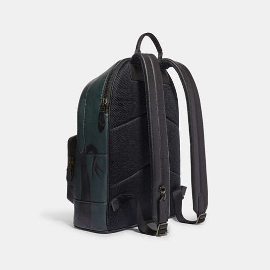 COACH® | Disney X Coach West Backpack With Maleficent Dragon Motif