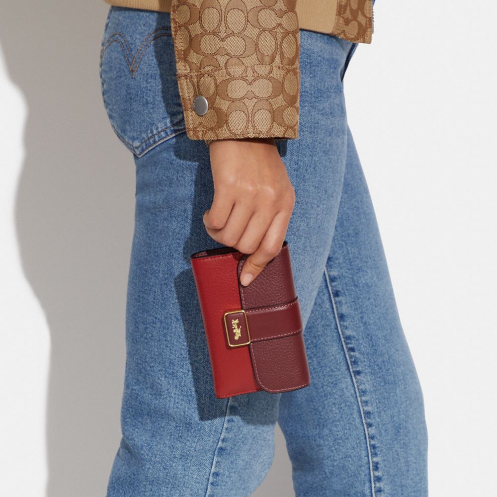 COACH® | Medium Grace Wallet In Colorblock