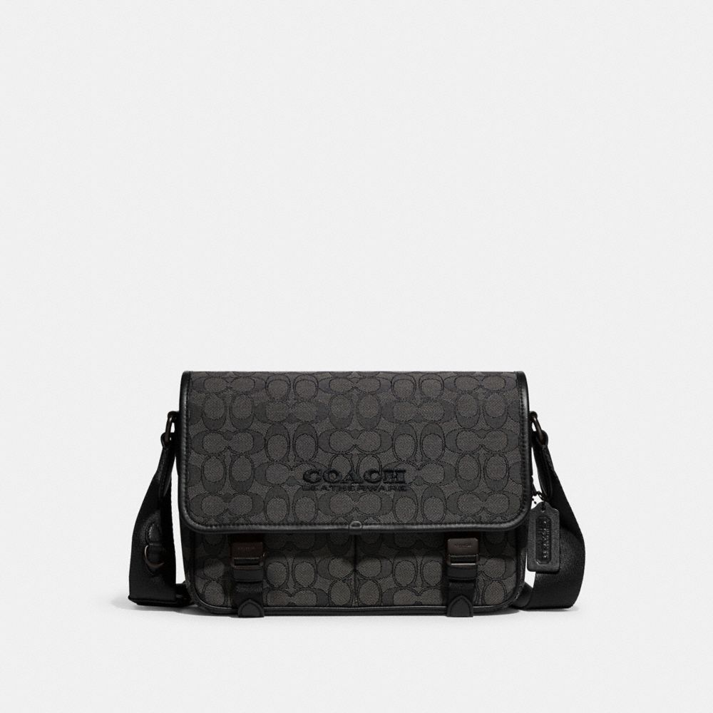 COACH® League Messenger Bag In Signature Jacquard