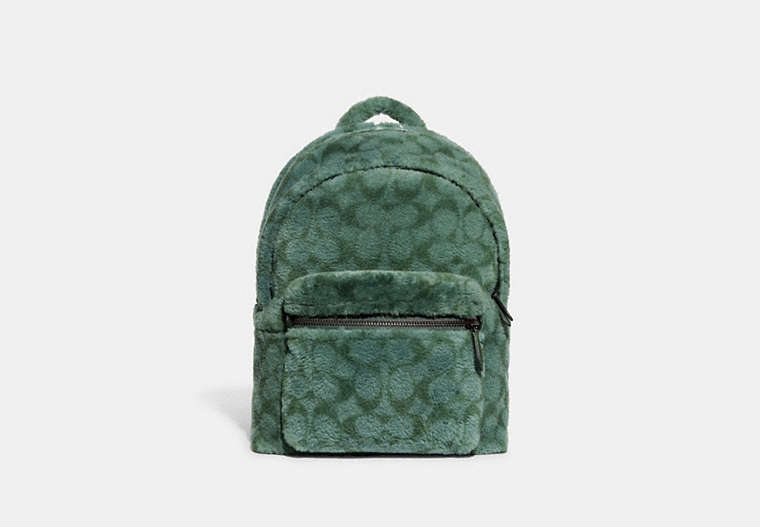 Charter Backpack In Signature Shearling