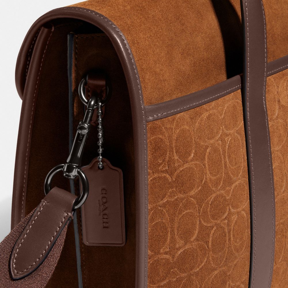 COACH® | Gotham Portfolio In Signature Suede