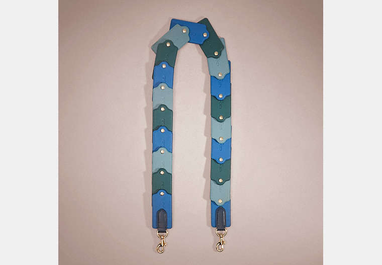 Remade Colorblock Linked Hangtag Bag Strap
