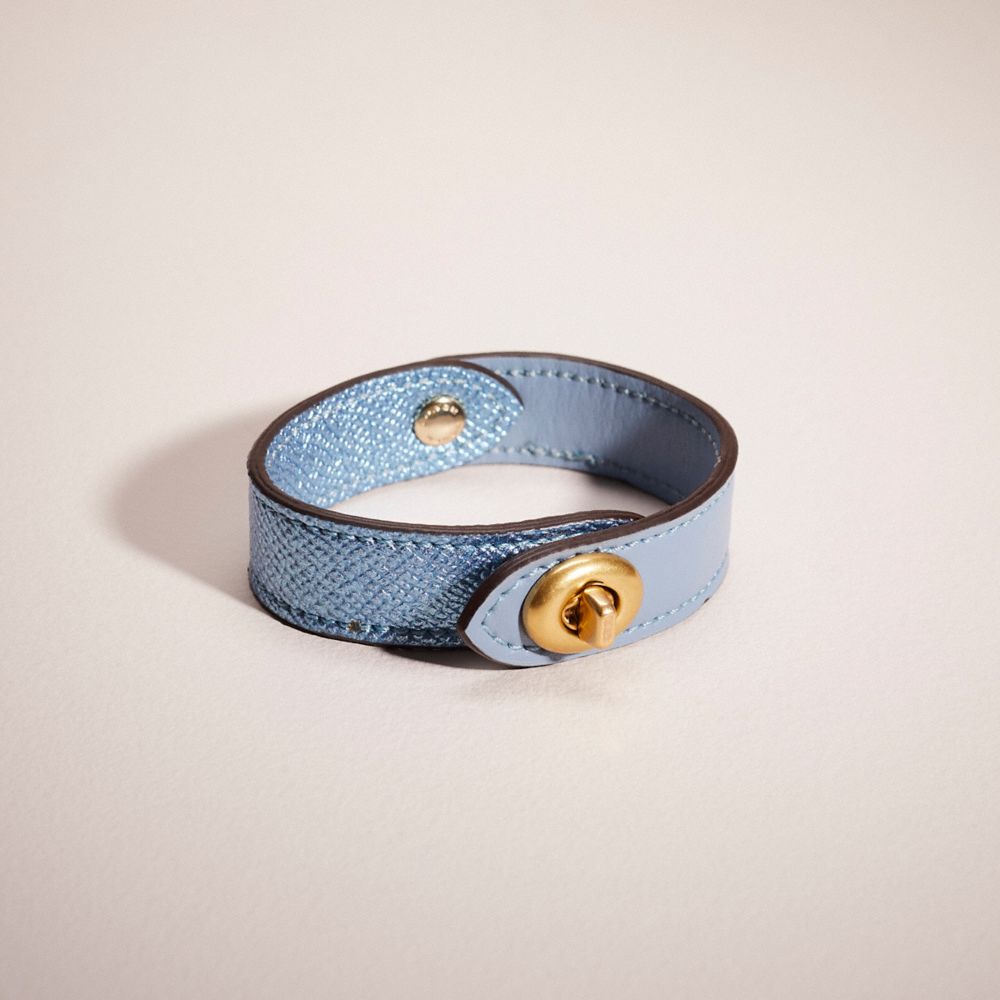Coach Remade Turnlock Bracelet In Blue/multi | ModeSens