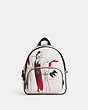 Disney X Coach Mini Court Backpack With Cruella Motif