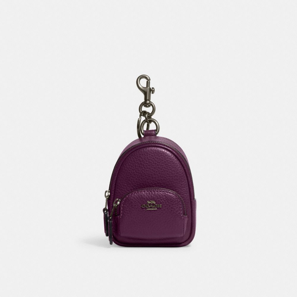 COACH® Mini Court Backpack Bag Charm