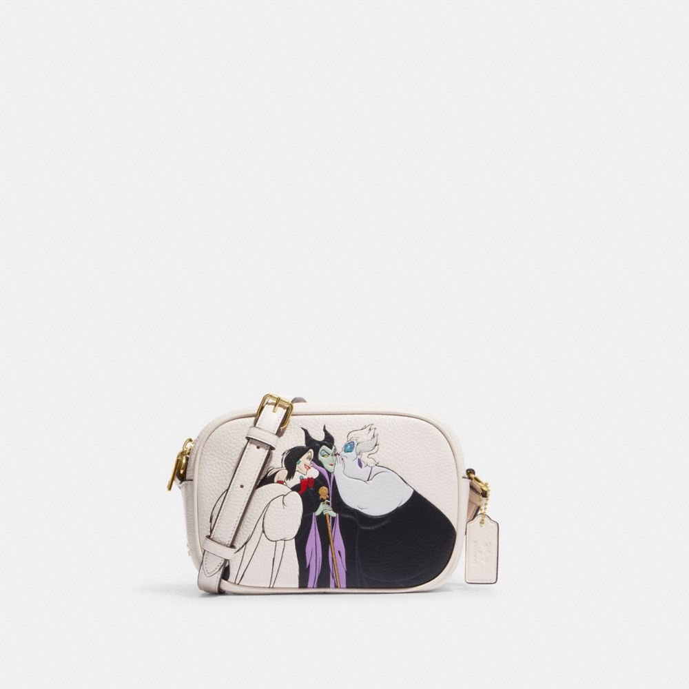 COACH® | Disney X Coach Mini Jamie Camera Bag With Villains Motif