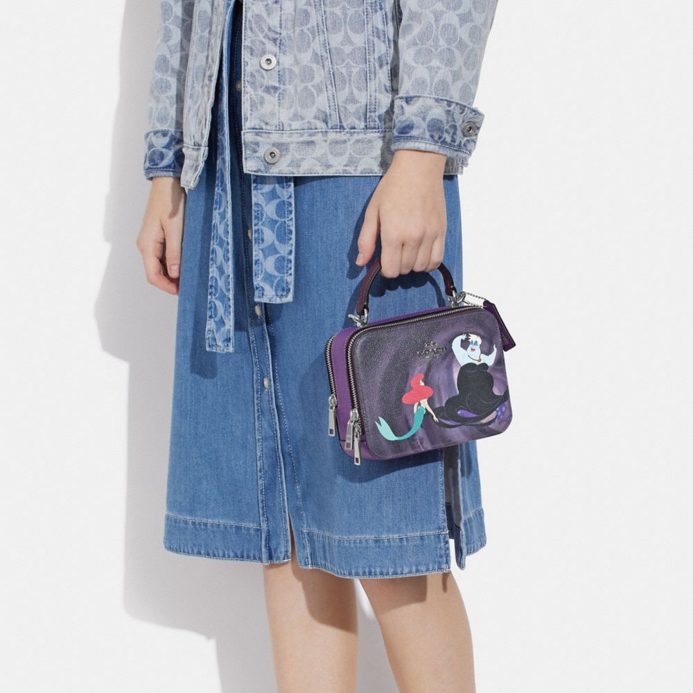 COACH® | Disney X Coach Box Crossbody With Ursula Motif