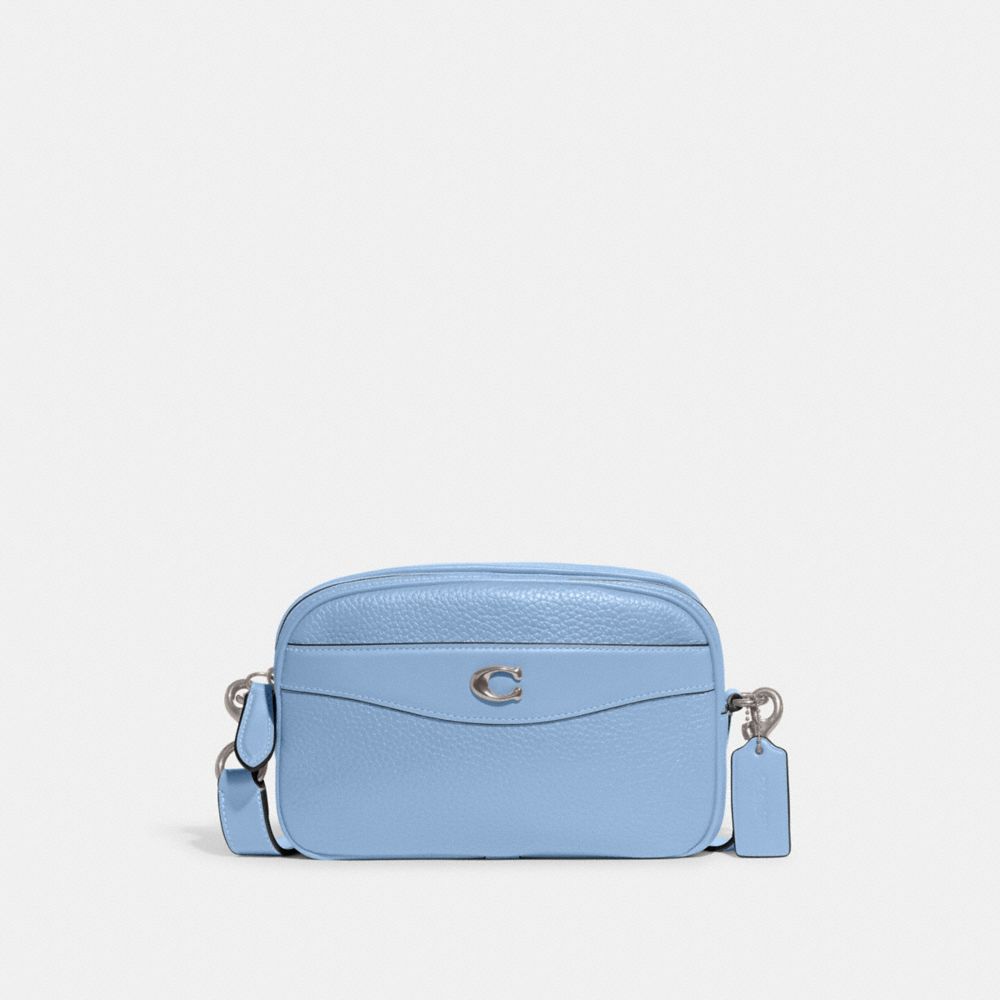 Coach Bleecker Triple Zip Crossbody In Edgepaint Leather, $178, Coach