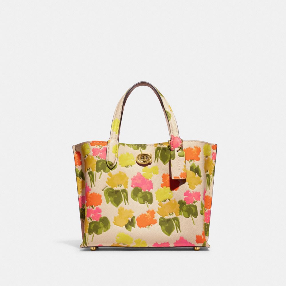 Willow Tote 24 With Leopard Print