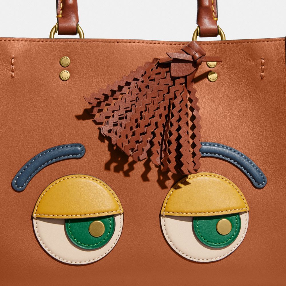 COACH®: Coachies Rogue 25 In Signature Textile Jacquard With Dreamie