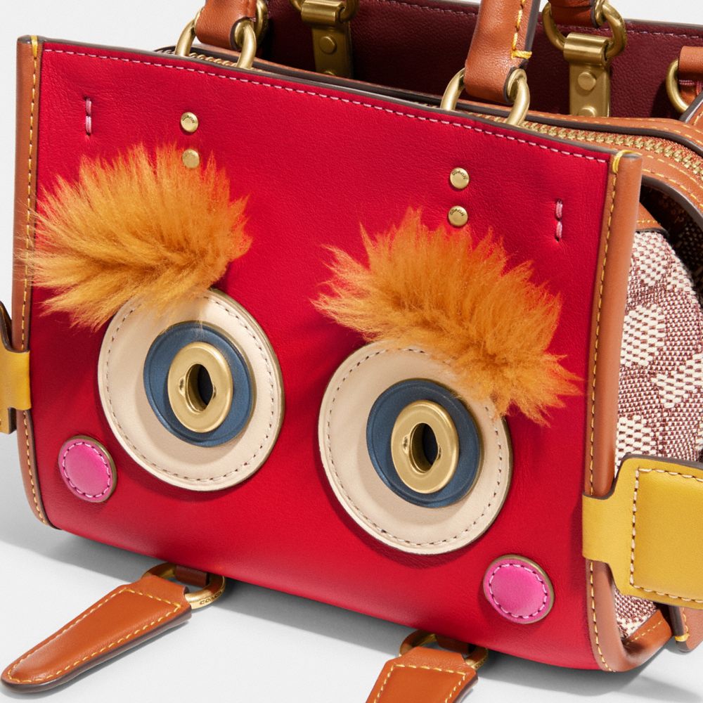 Coachies Rogue 17 In Signature Textile Jacquard With Sweetie | COACH®