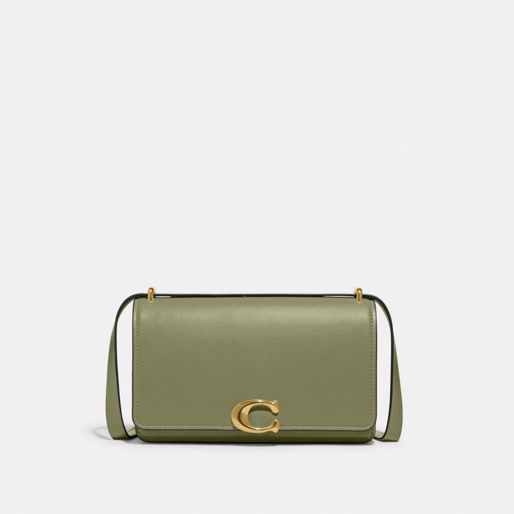 Coach Schultertasche Mit Bandit-motiv In Green