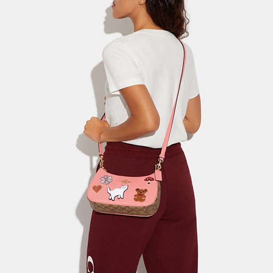 COACH® | Teri Shoulder Bag With Creature Patches