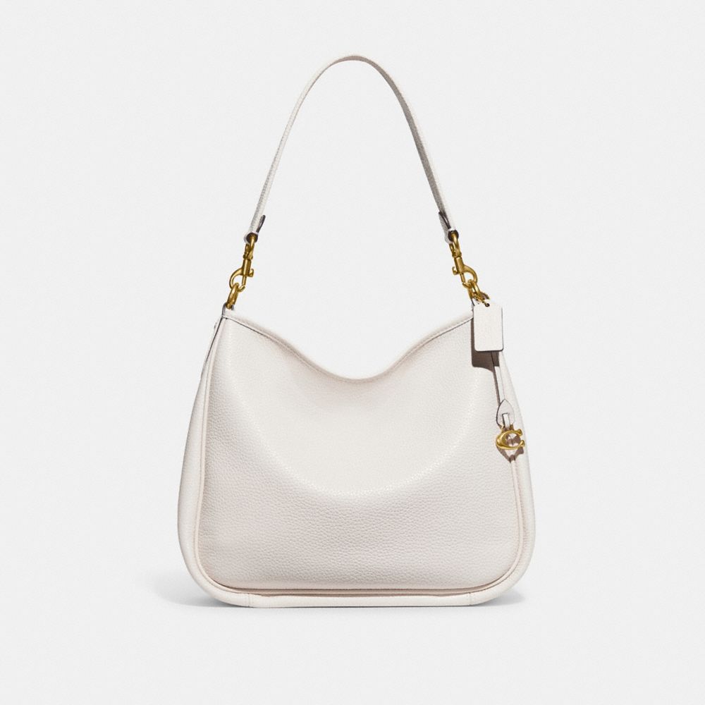 Coach Cary Shoulder Bag In Brass/chalk