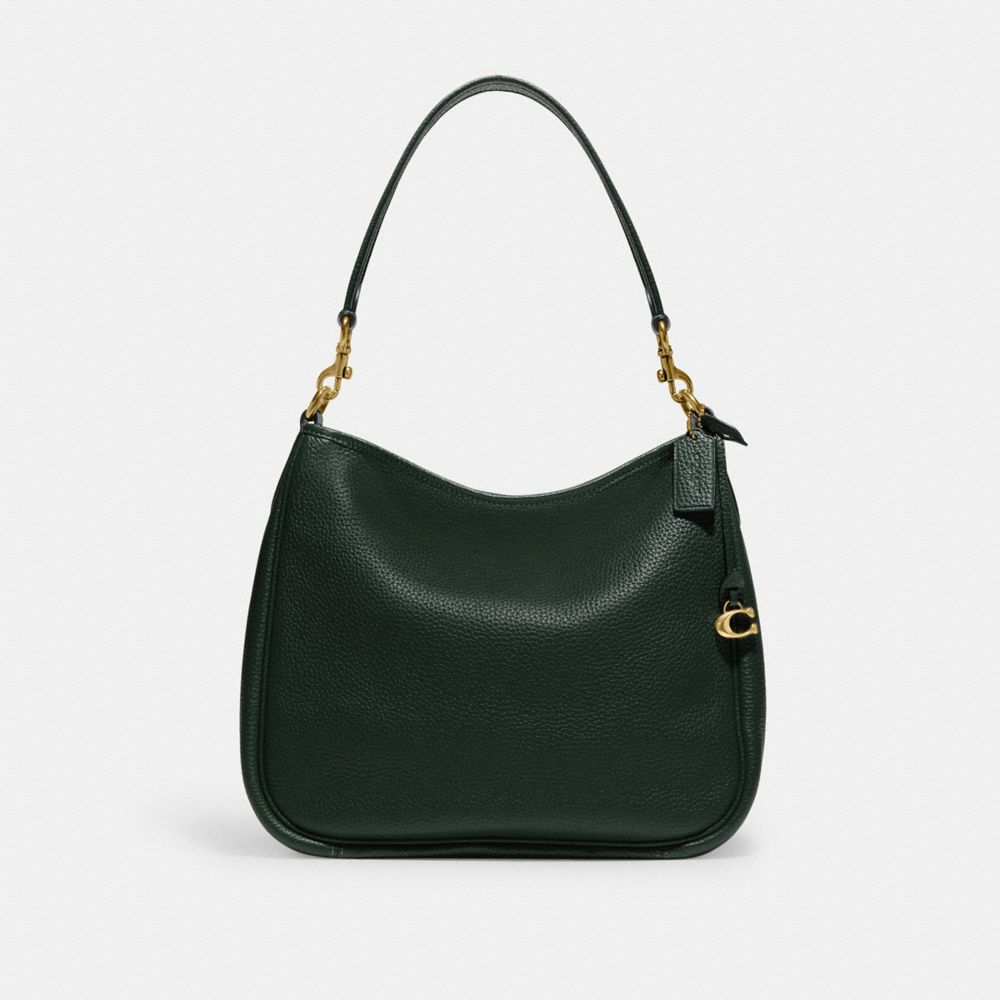 Coach Cary Shoulder Bag In Brass/amazon Green