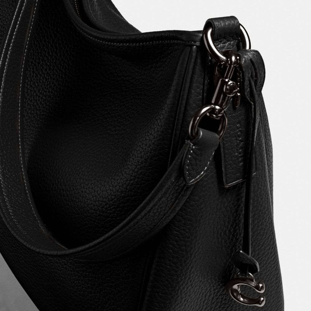 Coach Cary Shoulder Bag In Pewter/black