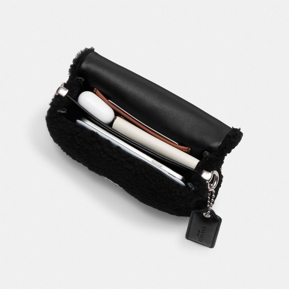 COACH®: Pillow Tabby Shoulder Bag 18 In Shearling