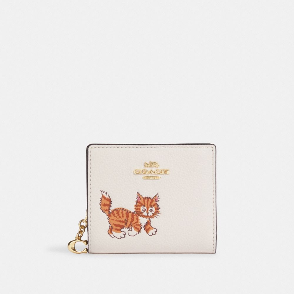 coach cat wallet