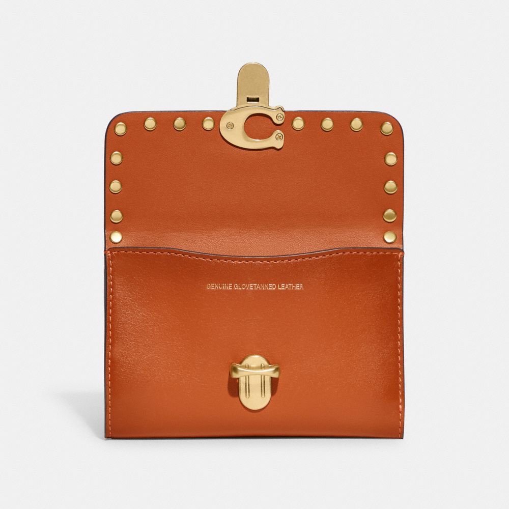 COACH® | Studio Medium Wallet With Rivets