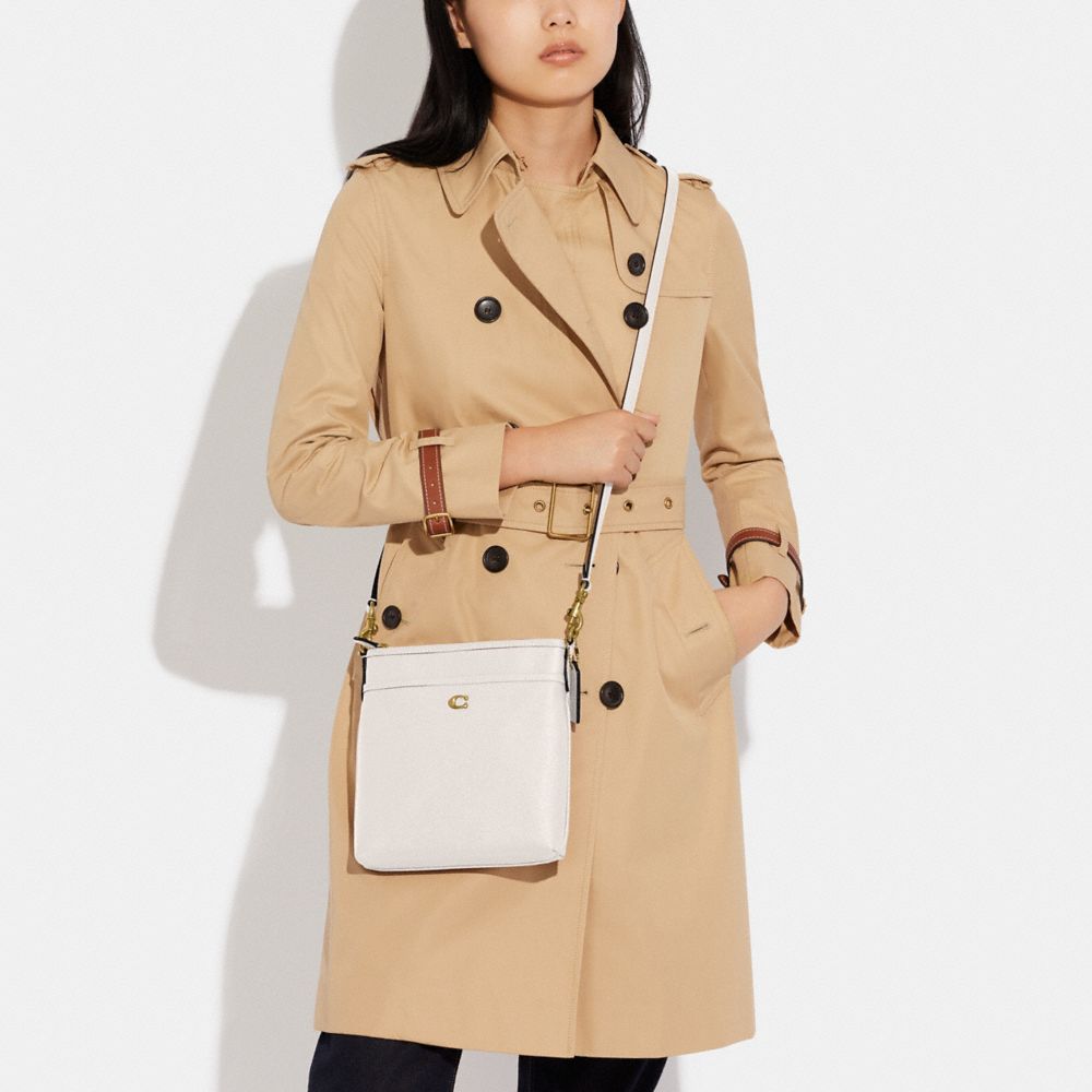 coach kitt crossgrain leather crossbody