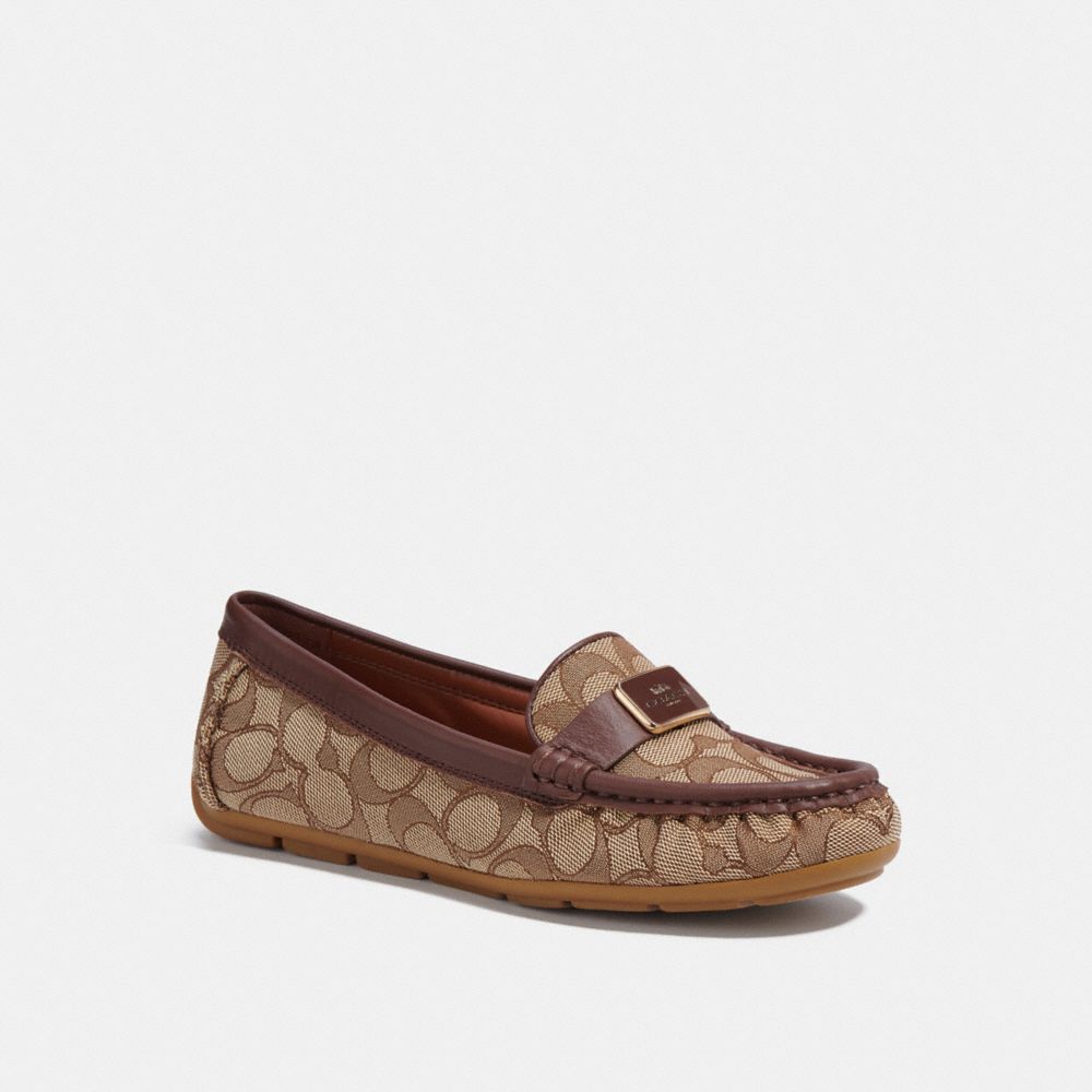 Introducir 85+ imagen coach brown loafers