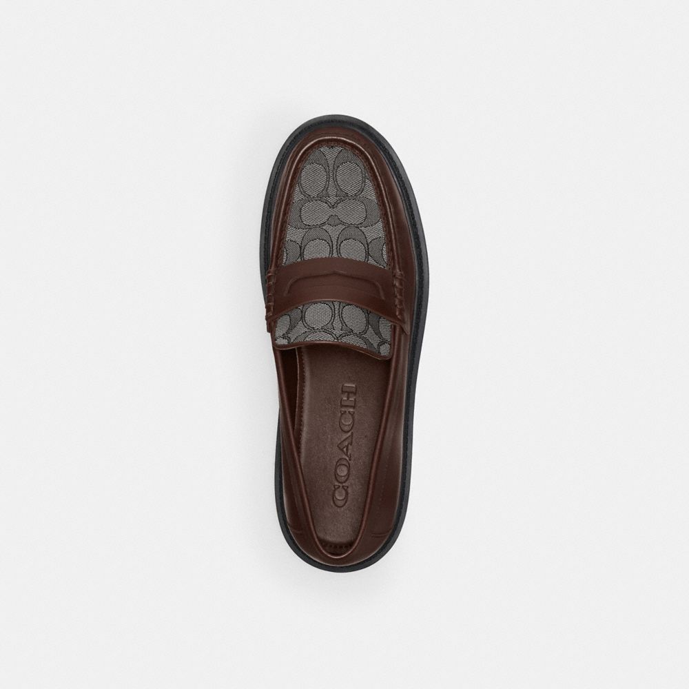 公式】COACH – コーチ | ローファー・シグネチャー ジャカード アンド