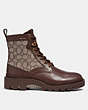 Citysole Lace Up Boot In Signature Jacquard