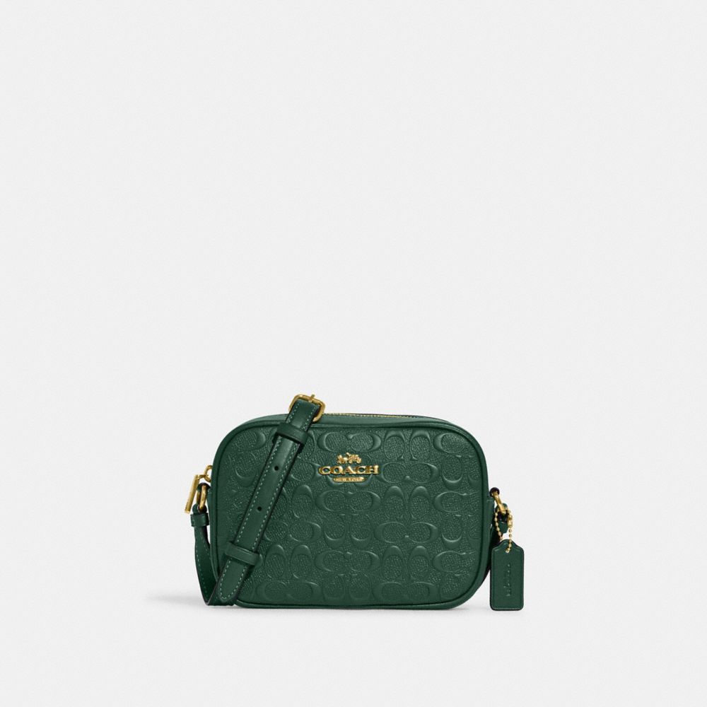 COACH® | Mini Jamie Camera Bag In Signature Leather