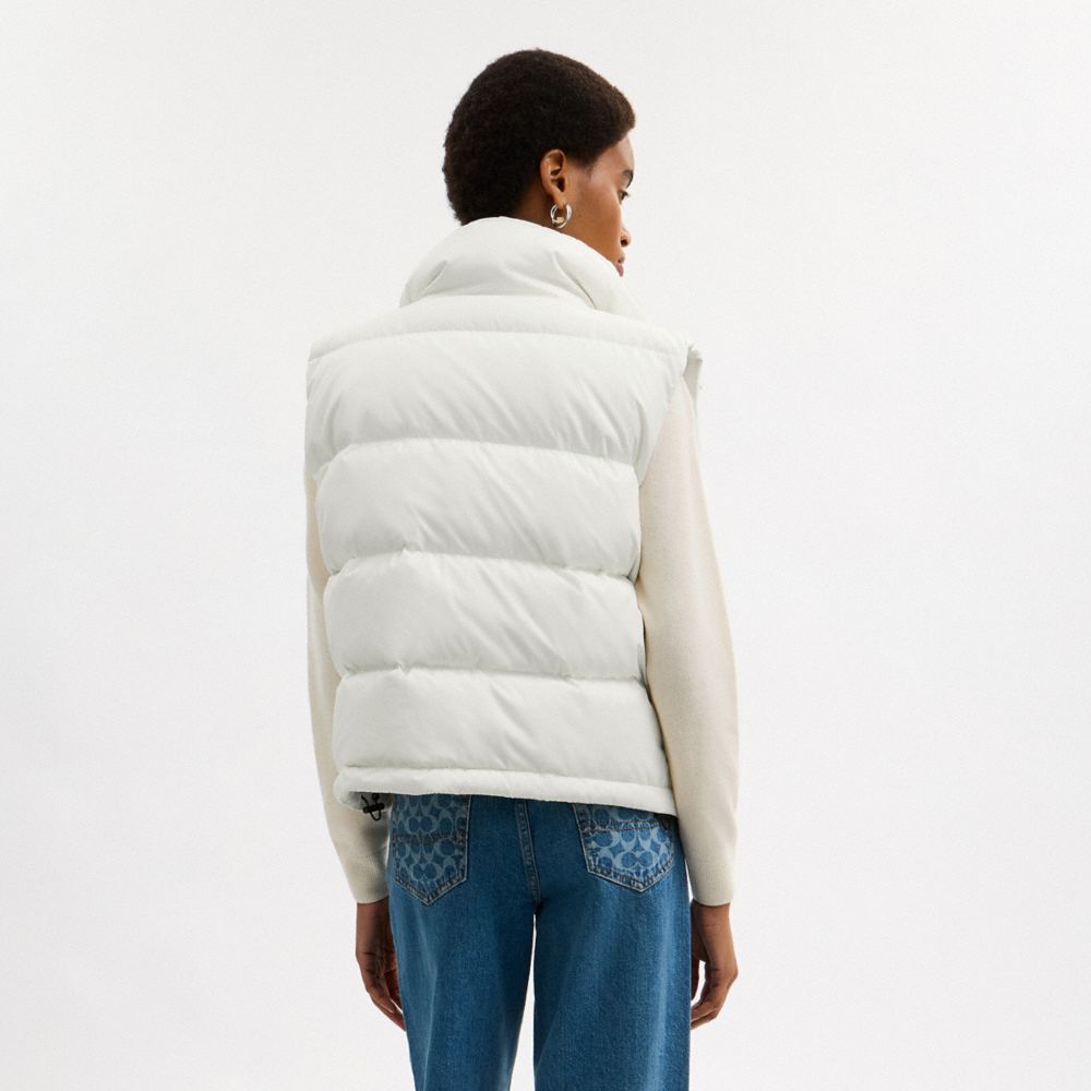 COACH®,Puffer Vest,,Scale View