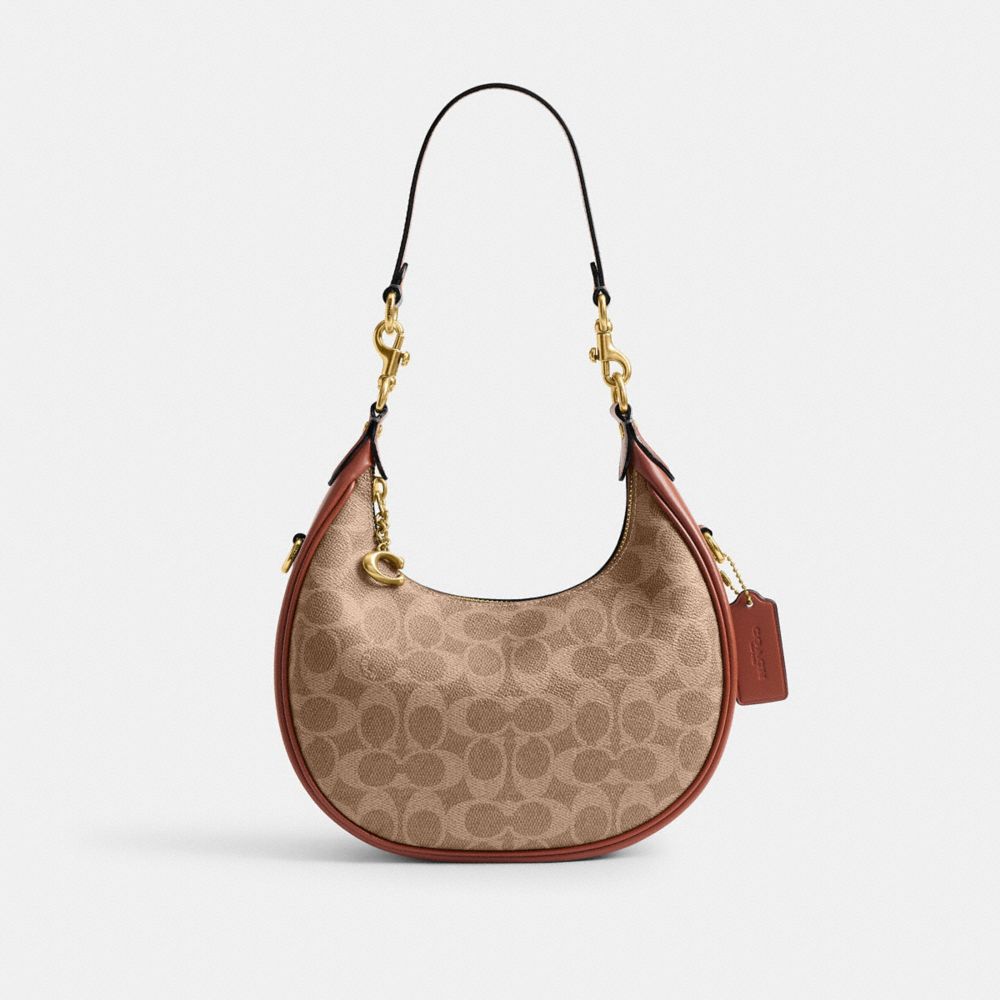 COACH®,Jonie Bag 22 In Signature Canvas,,Angle View