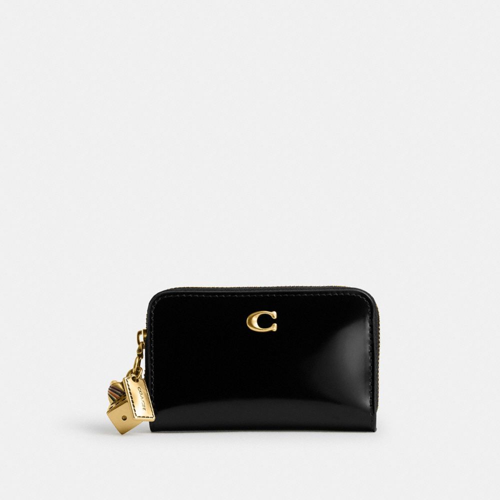 Essential Small Zip Around Wallet With Charms | Wallets | Coach