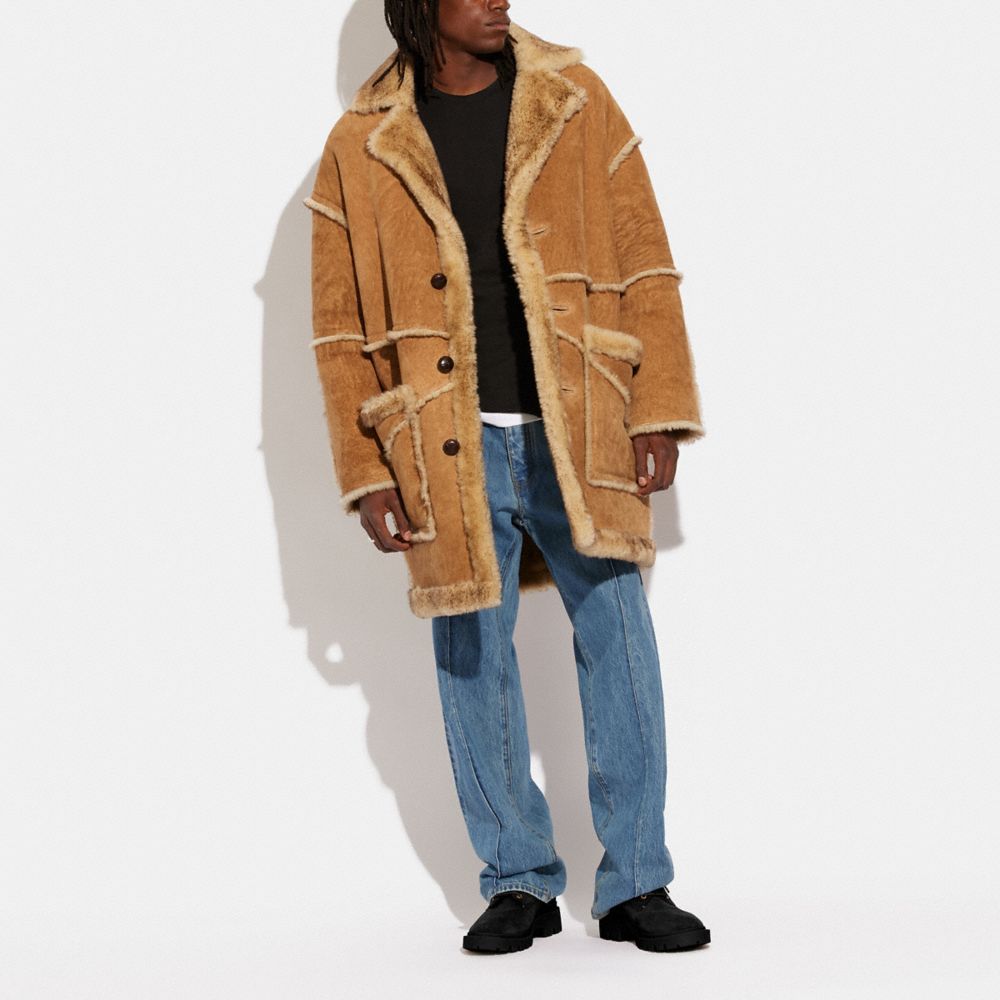 Shearling Town Coat | COACH®