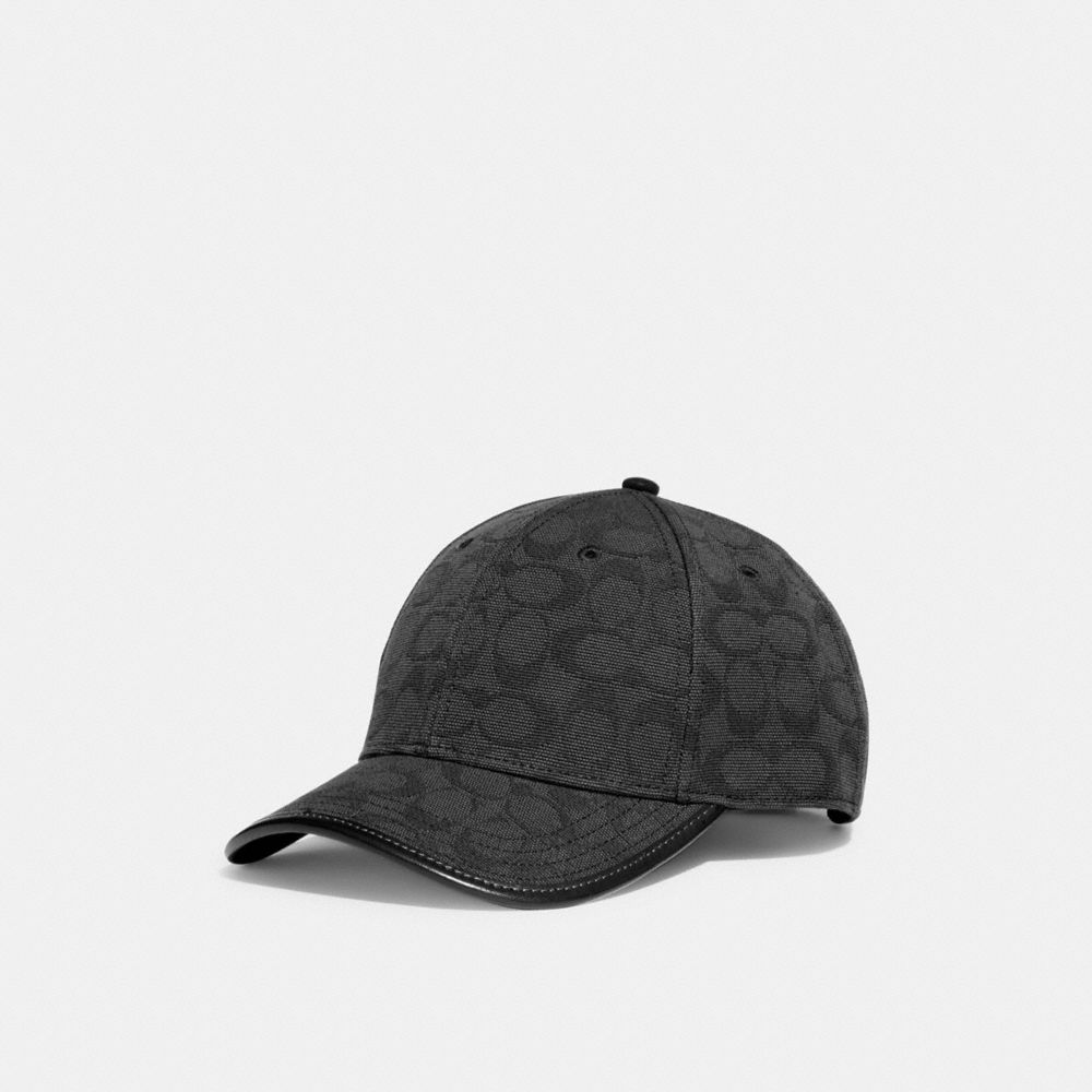 COACH® Signature Jacquard Canvas Baseball Hat