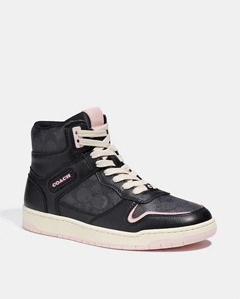 High Top Sneaker In Signature Canvas