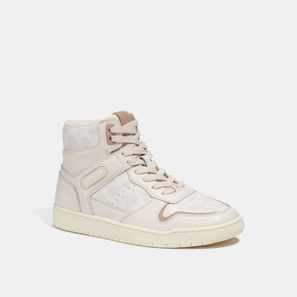 High Top Sneaker In Signature Canvas