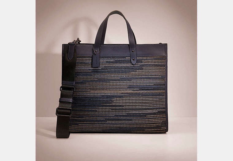 Restored Field Tote 40 In Upwoven Leather