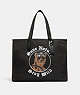 Tote 42 In 100 Percent Recycled Canvas With Bear Graphic