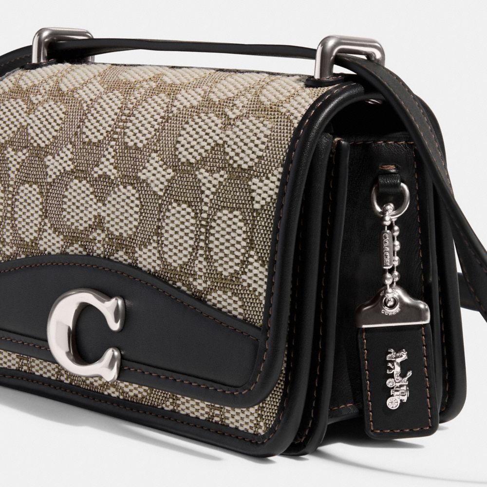 COACH®: Bandit Crossbody In Signature Textile Jacquard