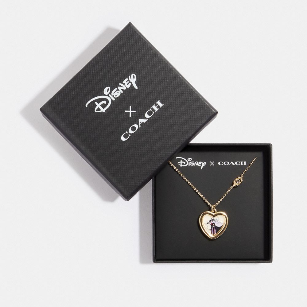 COACH® Disney X Coach Villains Heart Necklace