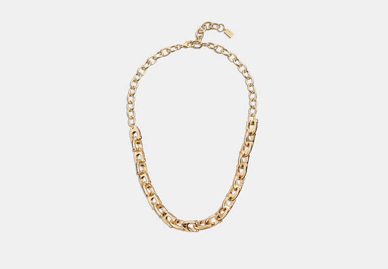 COACH® | Chunky Signature Chain Link Necklace