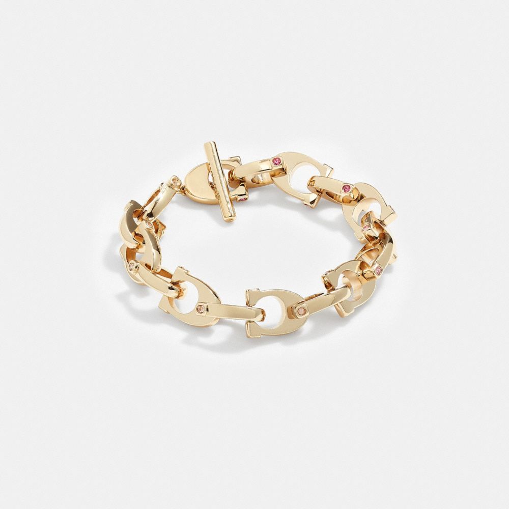 Chunky Signature Chain Link Bracelet
