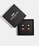 Pavé Cherry And Heart Stud Earrings Set
