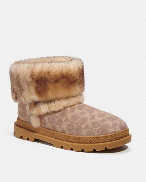 CoachBoot In Signature Shearling